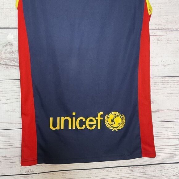 Nike Team FCB Barcelona Unicef Soccer Jersey Hooded Kids Size 2XL* - Picture 9 of 12